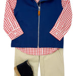 Boy's Knit Vest - Navy Boys Outerwear Southbound