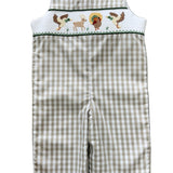 Boys Life Smocked Longall Boys Bubbles + Rompers Three Sisters