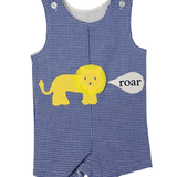 Boy's Lion Shortall - Navy Boys Bubbles + Rompers Funtasia Too