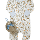 Boys Little Hoppers Zipper Footie Baby Sleepwear Baby Loren