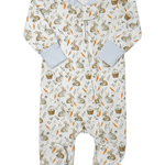 Boys Little Hoppers Zipper Footie Baby Sleepwear Baby Loren