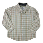 Boy's LS Dress Shirt - Green/Shadow Boys Shirts + Polos Southbound