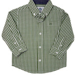 Boy's LS Dress Shirt - Vineyard Green/White Boys Shirts + Polos Southbound