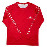 Boy's L/S Performance Tee - Red Boys Shirts + Polos Southbound