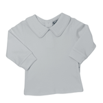Boys L/S Shirt - White Boys Shirts + Polos Three Sisters