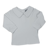 Boys L/S Shirt - White Boys Shirts + Polos Three Sisters