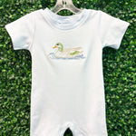 Boys Mallard Duck Romper Boys Bubbles + Rompers Three Sisters