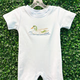 Boys Mallard Duck Romper Boys Bubbles + Rompers Three Sisters