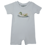 Boys Mallard Duck Romper Boys Bubbles + Rompers Three Sisters