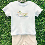 Boys Mallard Duck Short Set Boys Sets Three Sisters