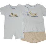 Boys Mallard Duck Short Set Boys Sets Three Sisters