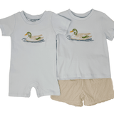 Boys Mallard Duck Short Set Boys Sets Three Sisters