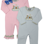 Boys Noah's Ark Romper Boys Bubbles + Rompers Three Sisters