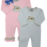 Boys Noah's Ark Romper Boys Bubbles + Rompers Three Sisters