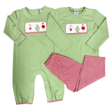 Boys Nutcracker Smocked Pant Set Boys Sets Three Sisters