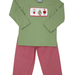 Boys Nutcracker Smocked Pant Set Boys Sets Three Sisters