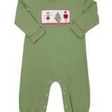 Boys Nutcracker Smocked Romper Boys Bubbles + Rompers Three Sisters