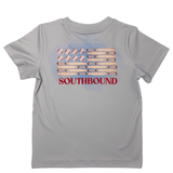 Boy's Performance Tee - Baseball Flag Boys Shirts + Polos Southbound