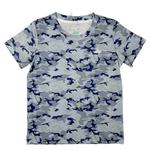 Boy's Performance Tee - Blue Camo - Sugar Babies Children's Boutique/Meg's Shoppe