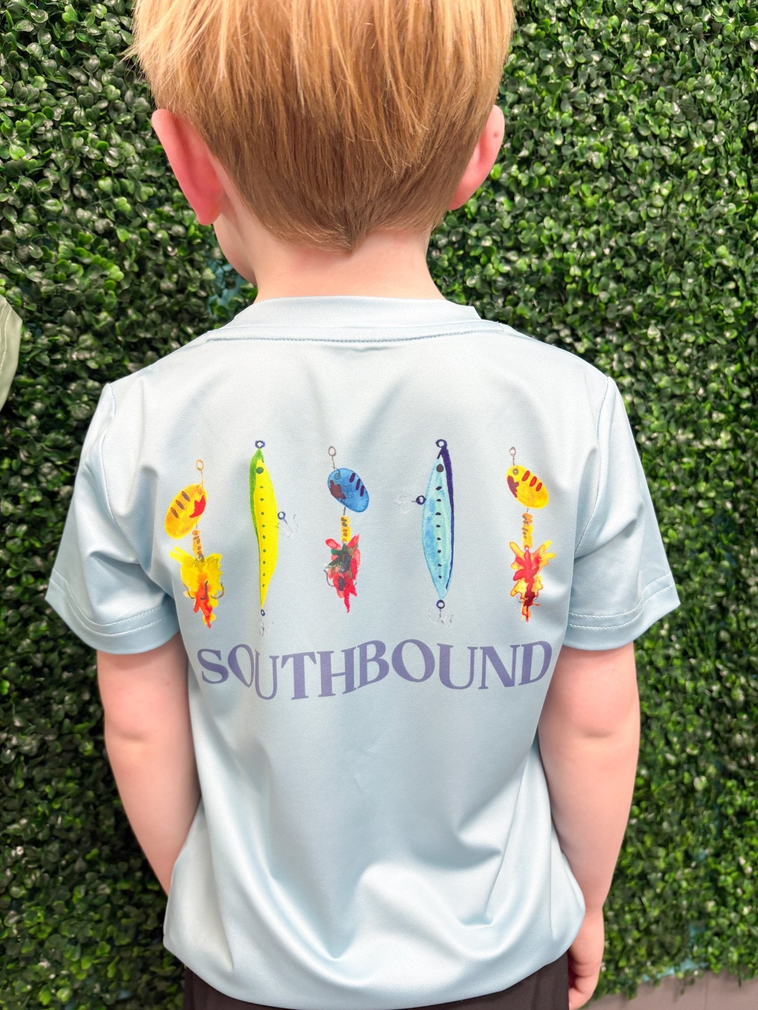 Boy's Performance Tee - Lures - Sugar Babies Children's Boutique/Meg's Shoppe