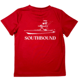 Boy's Performance Tee - Red Fishing Boat Boys Shirts + Polos Southbound