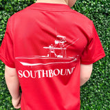 Boy's Performance Tee - Red Fishing Boat Boys Shirts + Polos Southbound