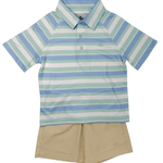 Boy's Play Shorts - Fog Boys Shorts Southbound