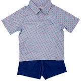 Boy's Play Shorts - True Navy Boys Shorts Southbound