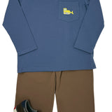 Boys Pocket Tee - Excavator Boys Shirts + Polos Itsy Bitsy