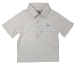 Boy's Polo - Impala/Coral/Petit Four Boys Shirts + Polos Southbound