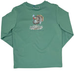 Boys Pro Performance L/S Shirt - Frosty Spruce Boys Shirts + Polos Prodoh