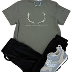 Boys Pro Performance S/S Shirt - Deer Antlers Boys Shirts + Polos Prodoh