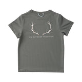 Boys Pro Performance S/S Shirt - Deer Antlers Boys Shirts + Polos Prodoh