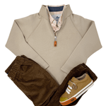 Boy's Pullover - Khaki Boys Sweaters + Sweatshirts Southbound