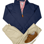 Boy's Pullover - Navy Boys Sweaters + Sweatshirts Southbound