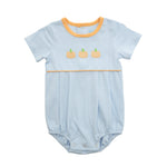 Boys Pumpkin Bubble Boys Bubbles + Rompers Itsy Bitsy