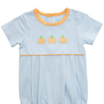 Boys Pumpkin Bubble Boys Bubbles + Rompers Itsy Bitsy