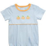 Boys Pumpkin Bubble Boys Bubbles + Rompers Itsy Bitsy