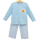 Boys Pumpkin Pant Set Boys Sets Trotter Street Kids