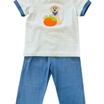 Boys Pumpkin Pant Set Boys Sets Ishtex