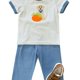 Boys Pumpkin Pant Set Boys Sets Ishtex