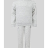 Boys Race Ready Quilted Set - Heather Gray - Sugar Babies Children's Boutique/Meg's Shoppe