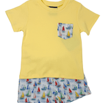 Boys Sail Away Short Set - Sugar Babies Children's Boutique/Meg's Shoppe