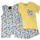 Boys Sail Away Short Set - Sugar Babies Children's Boutique/Meg's Shoppe