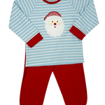 Boys Santa Applique Jogger Set Boys Sets Three Sisters