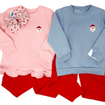 Boy's Santa Pullover Boys Sweaters + Sweatshirts Itsy Bitsy
