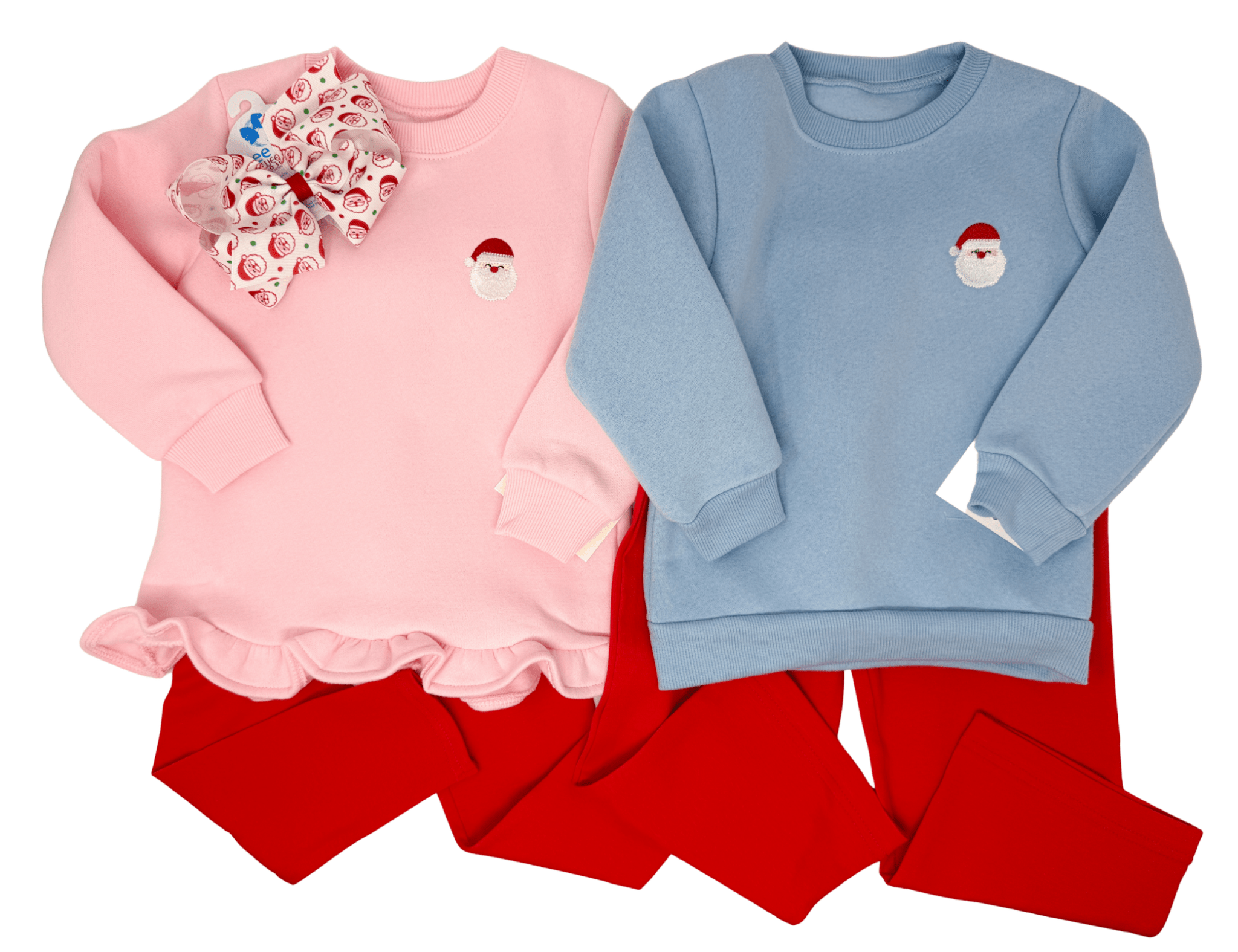 Boy's Santa Pullover Boys Sweaters + Sweatshirts Itsy Bitsy