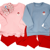 Boy's Santa Pullover Boys Sweaters + Sweatshirts Itsy Bitsy