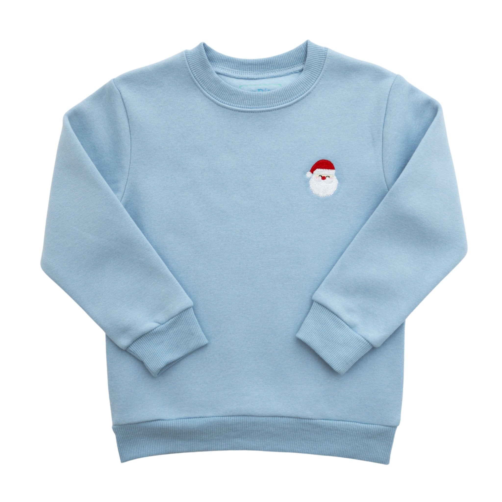 Boy's Santa Pullover Boys Sweaters + Sweatshirts Itsy Bitsy