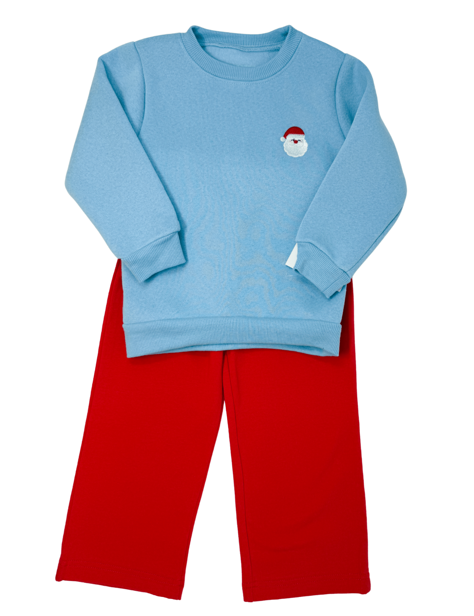 Boy's Santa Pullover Boys Sweaters + Sweatshirts Itsy Bitsy